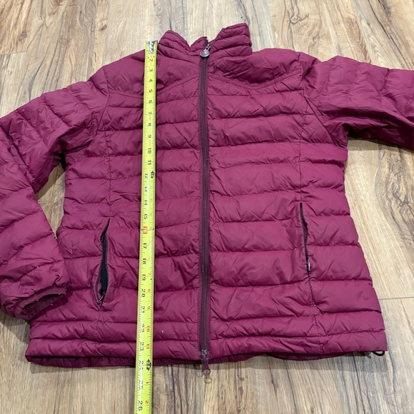 Outback Trading Co Women’s Sz M Snow Canyon Down Feather Jacket Nylon Purple - Picture 9 of 12
